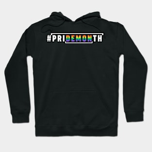 PriDEMONth Support LGBT Pride Month Hoodie